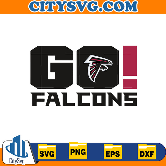 Go Atlanta Falcons Svg