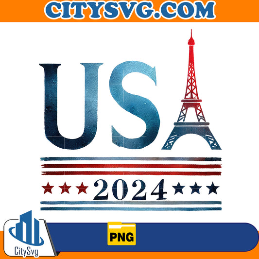 USA Paris 2024 Png