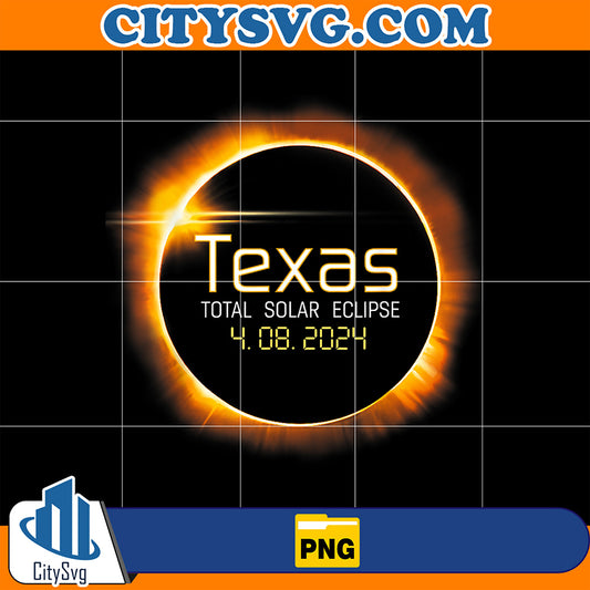 2024SolarEclipseTexasUSATotalityPng