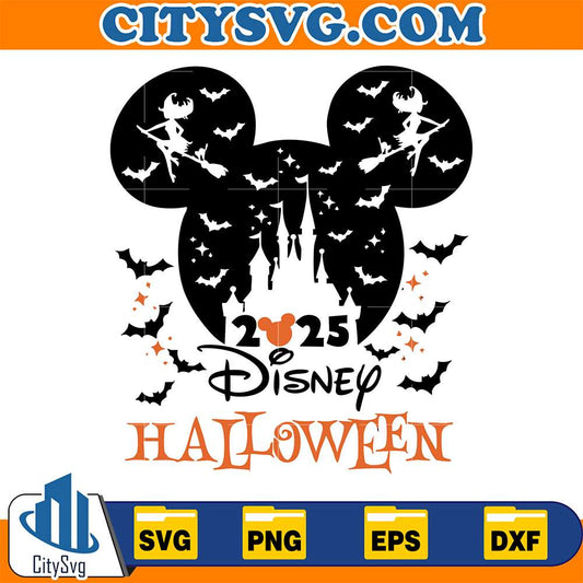2025-Disney-Halloween-Mickey-Svg