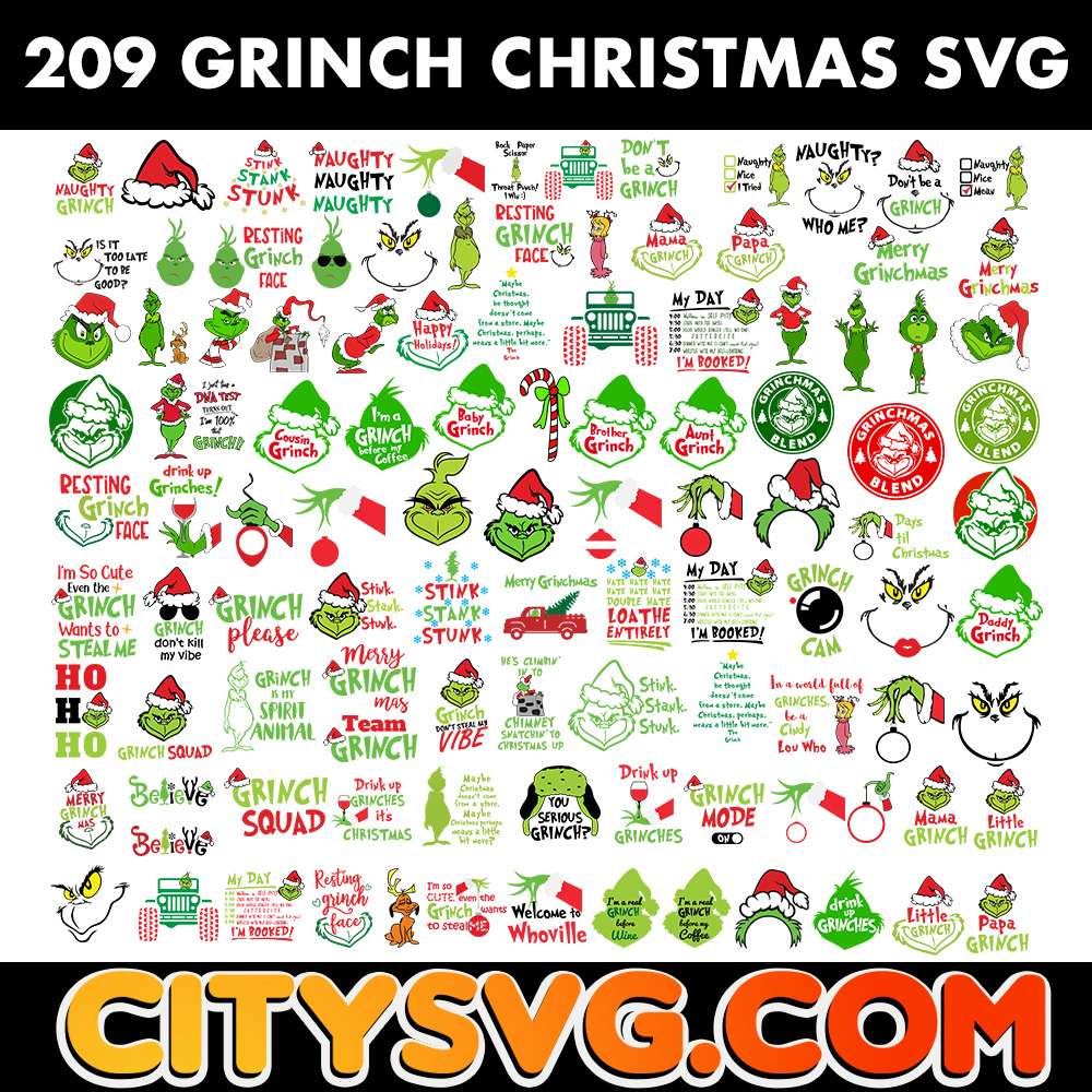 209-File-Grinch-Christmas-Bundle-Svg