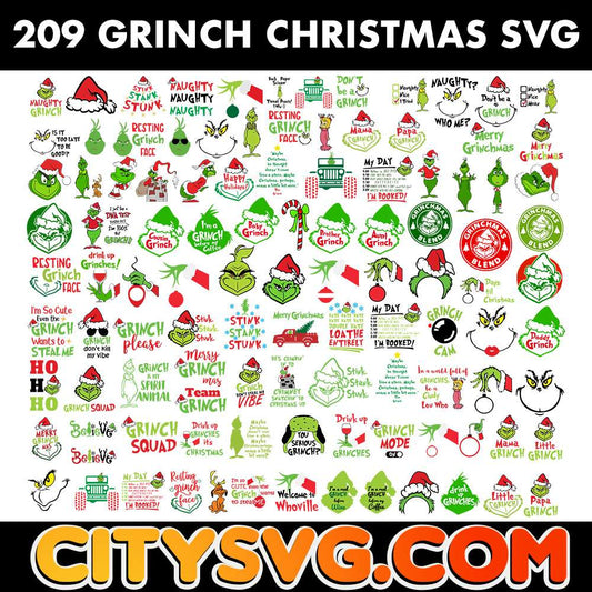 209-File-Grinch-Christmas-Bundle-Svg
