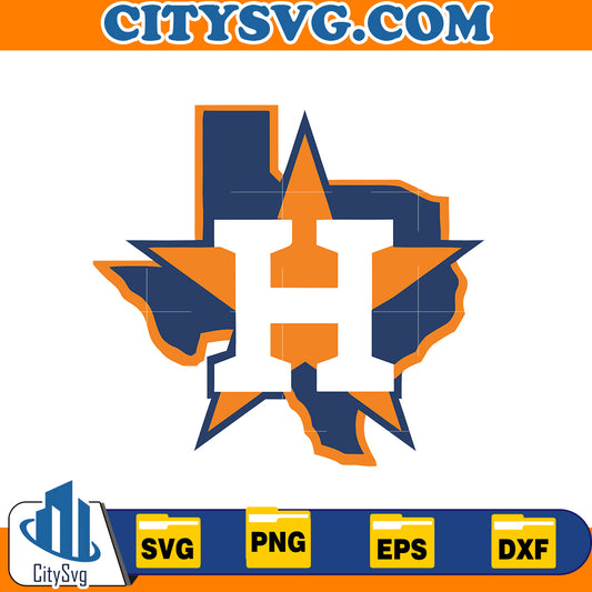 Houston astros svg, Baseball Svg