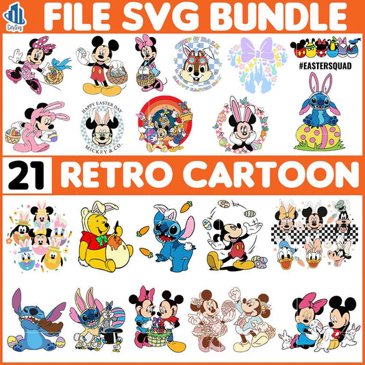 21-File-Retro-Cartoon-Bundle-Svg