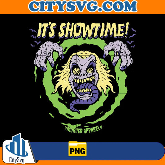 Beetlejuice Lovers It's Showtime Png CitySvg