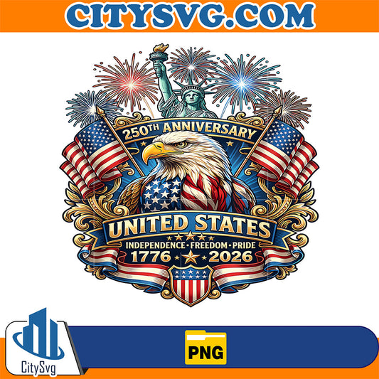 250-Anniversary-USA-Patriotic-Eagle-250th-4th-of-July-2026-Png-1