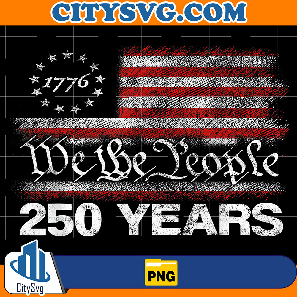 250-Years-American-250th-Anniversary-USA-Patriotic-4th-July-Png