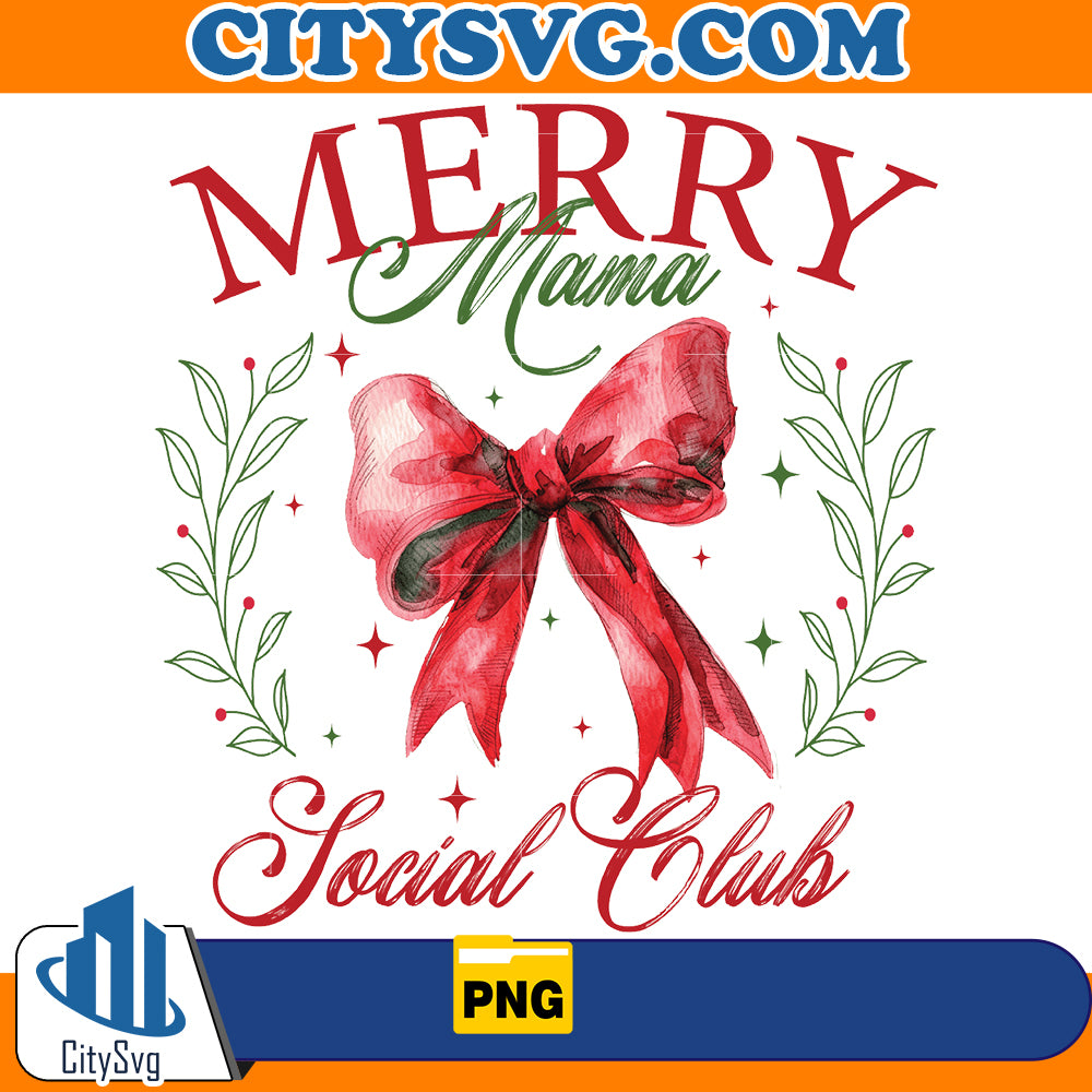 Merry Mama social club Png