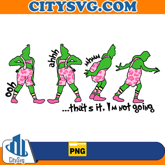 Pink That's It I'm Not Going Leopad Png CitySvg