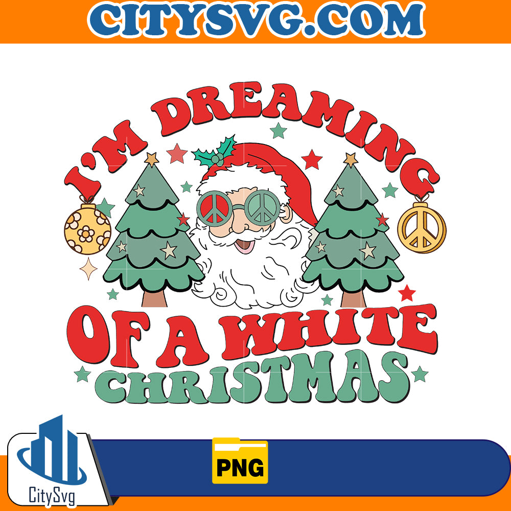 I'm dreaming of a white christmas Png