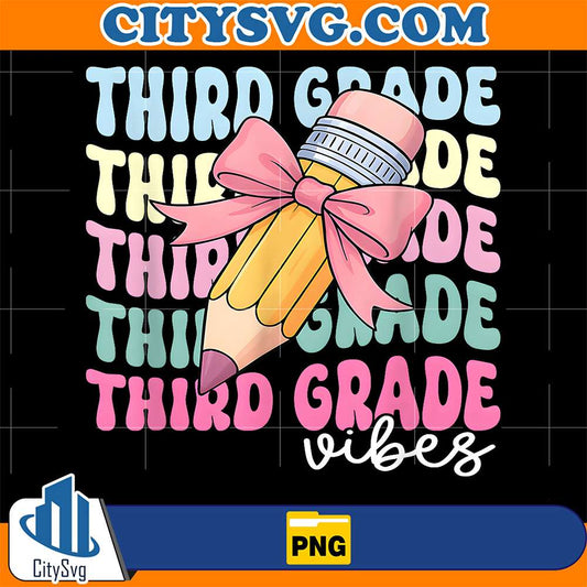 3rd-Grade-Vibes-Back-to-School-Coquette-Teachers-Girls-Kids-Png-1