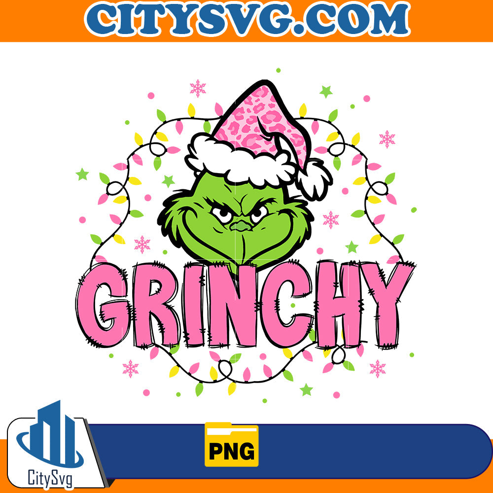 Pink Grinchy Png CitySvg