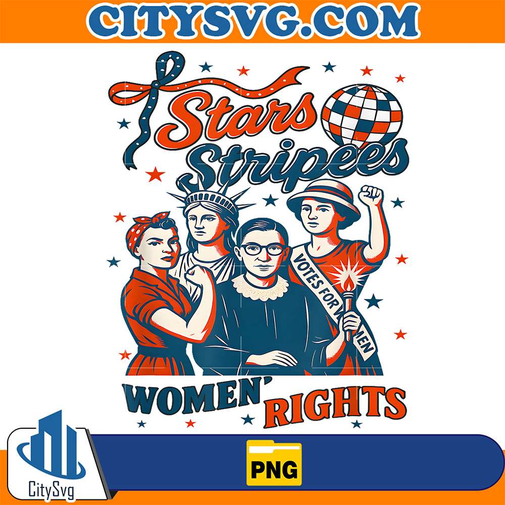 4th-Of-July-Feminist-Stars-Stripes-And-Women-s-Rights-Png