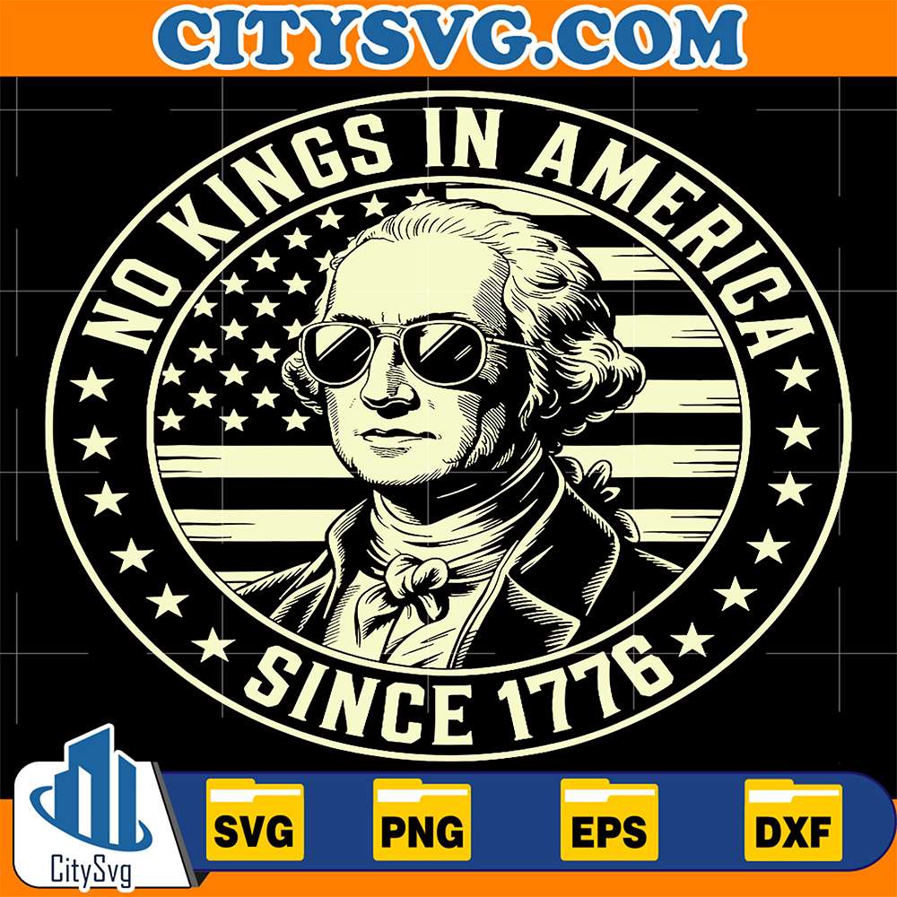 4th-Of-July-No-Kings-In-America-George-Washington-Svg