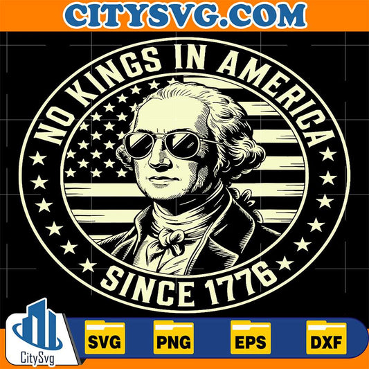 4th-Of-July-No-Kings-In-America-George-Washington-Svg