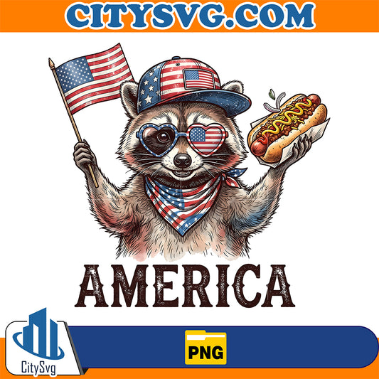 4th-Of-July-Raccoon-Png-Patriotic-American-Flag-Png