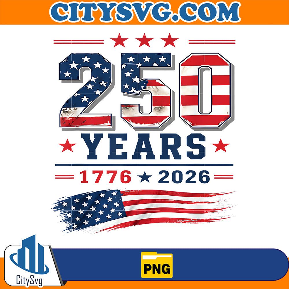 4th-of-July-America-US-Flag-Patriotic-250th-Anniversary-USA-Png