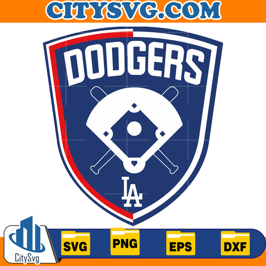 Los Angeles Dodgers Svg