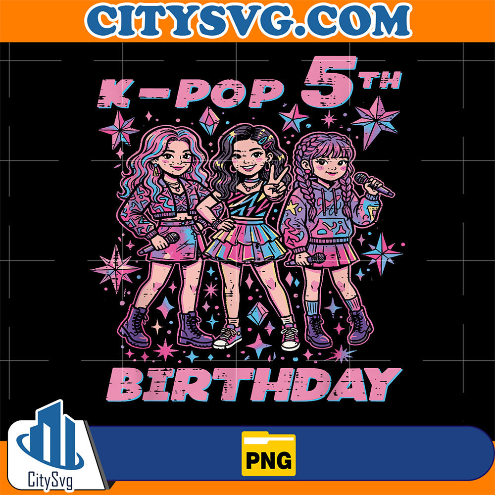 5th-Birthday-K-Pop-Girls-5-Year-Old-Kpop-Girls-Kids-Youth-Png