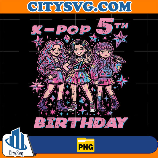 5th-Birthday-K-Pop-Girls-5-Year-Old-Kpop-Girls-Kids-Youth-Png