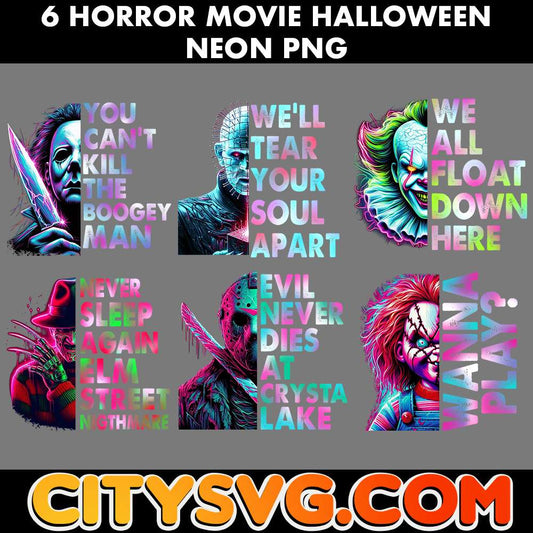6-File-Horror-Movie-Halloween-Neon-Bundle-Png