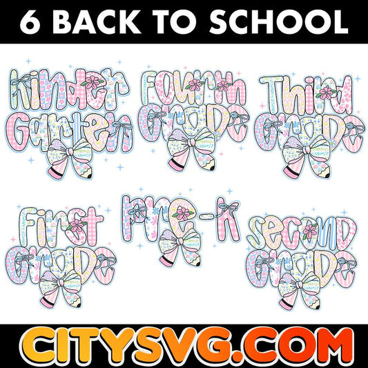 6-File-Preppy-Back-To-School-Png-Bundle-Coquette-Pencilbow-Grades-Kindergarten-Pre-K-1st-2d-3d-4th-5th-6th-7th-8th-Doodle-Hand-Drawn-Teacher-Png