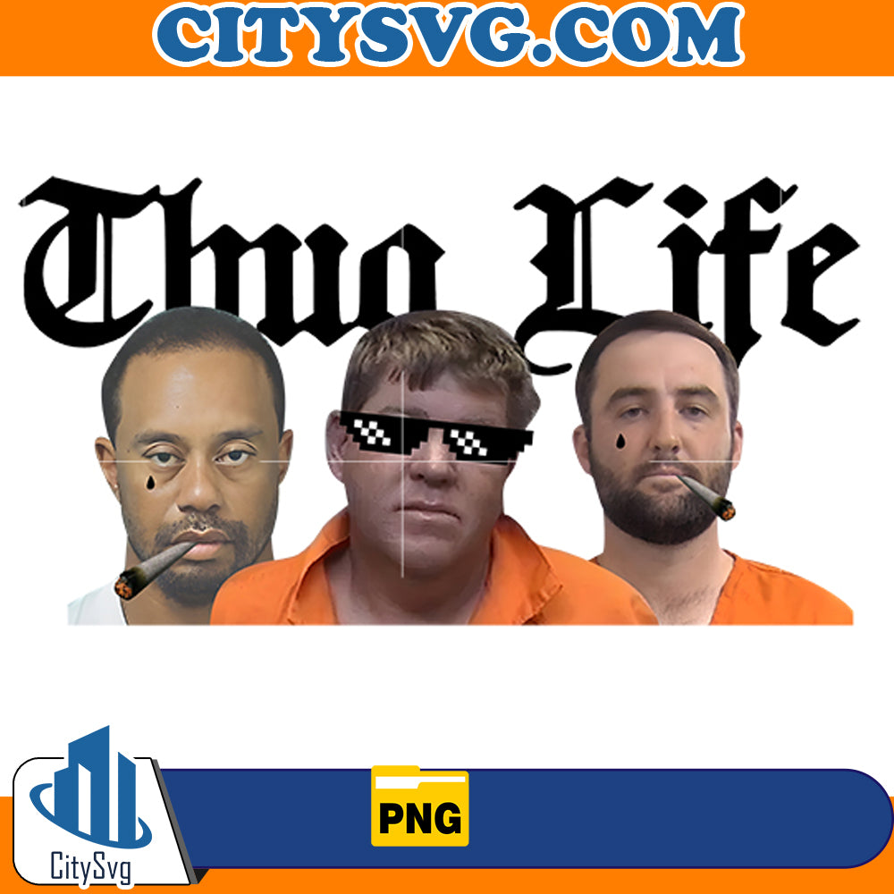 Thug Life Scottie Scheffler Png