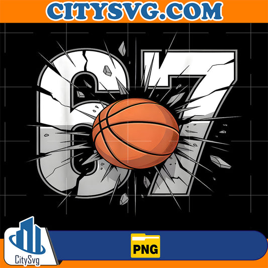 67 Basketball Six Seven 6 7 Meme 67 Png CitySvg