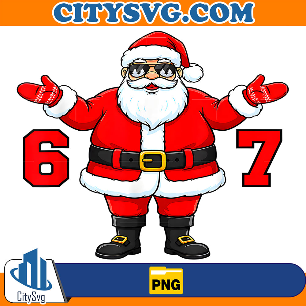 67-Christmas-67-Meme-Six-Seven-Santa-Xmas-Png