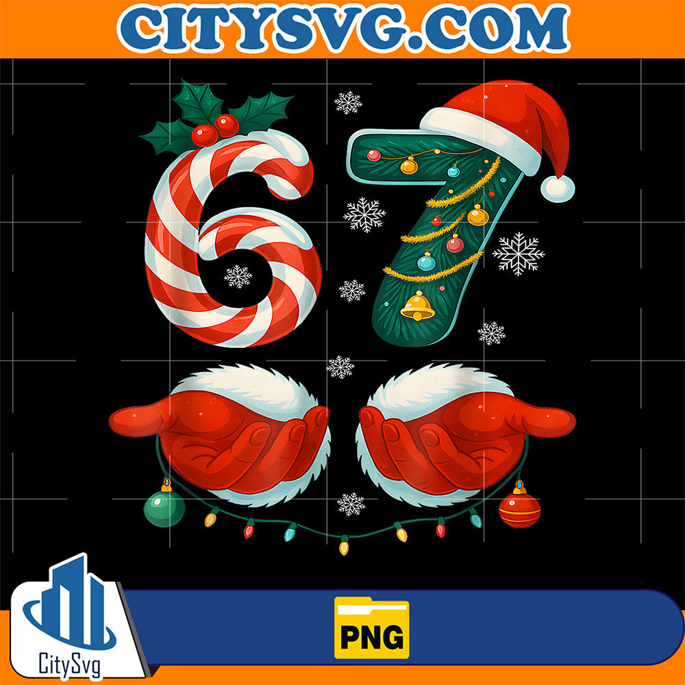 67 Christmas 6 7 Six Seven Meme 6 7 Matching Couples Png CitySvg