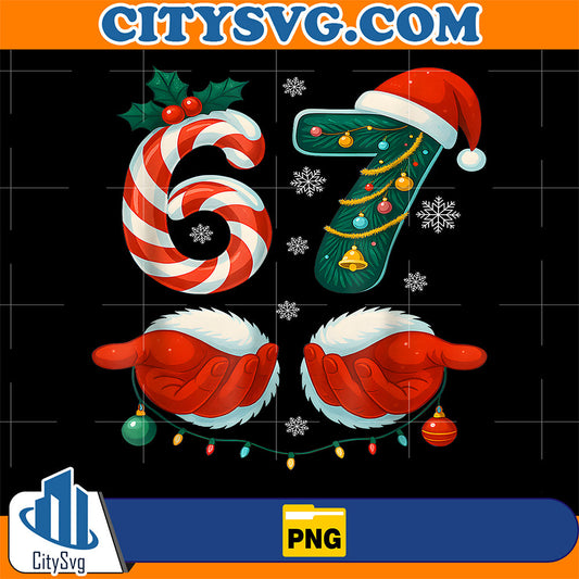 67 Christmas 6 7 Six Seven Meme 6 7 Matching Couples Png CitySvg