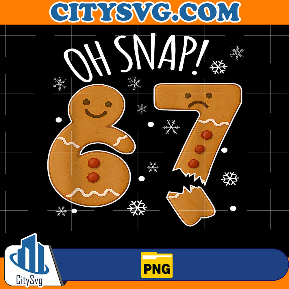 67-Christmas-Oh-Snap-Gingerbreadman-67-Meme-Xmas-67-Png