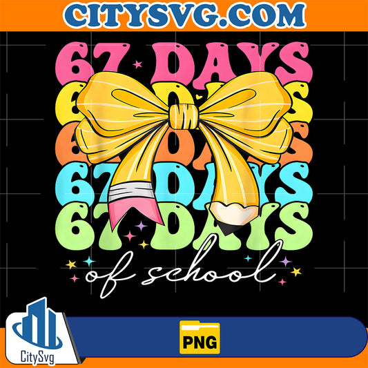 67-Days-of-School-Girls-Coquette-Bow-67th-Day-of-School-Png-1