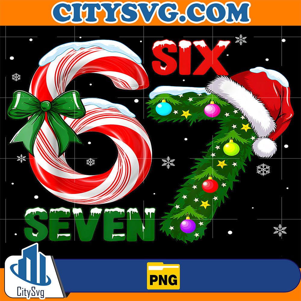 67-Six-Seven-Christmas-Meme-Holiday-Png