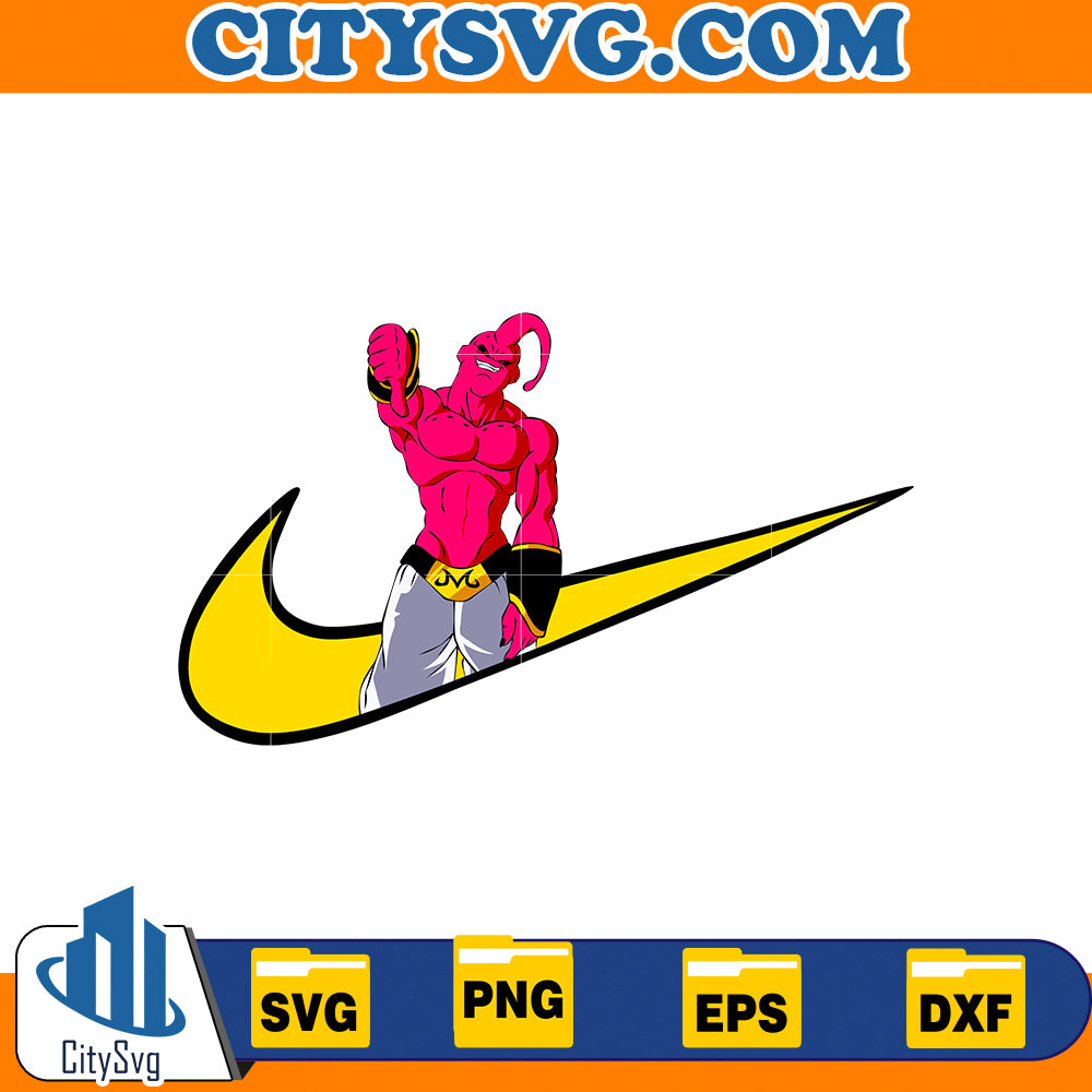 Majin Buu Nike Svg