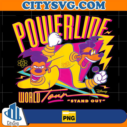 A-Goofy-Movie-Powerline-World-Tour-Png