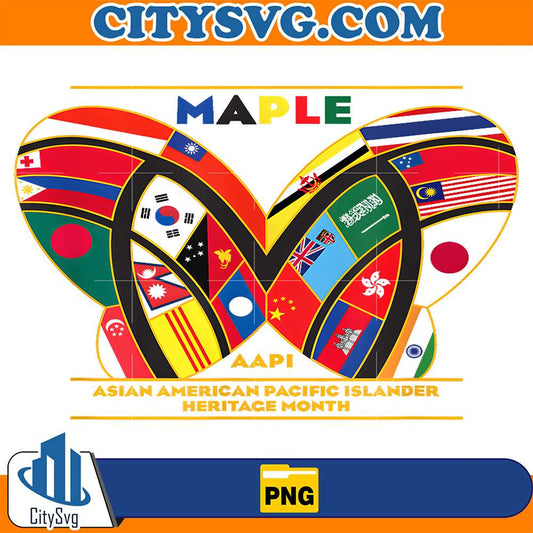 AAPI-Maple-Asian-American-Pacific-Islander-Heritace-Month-Png