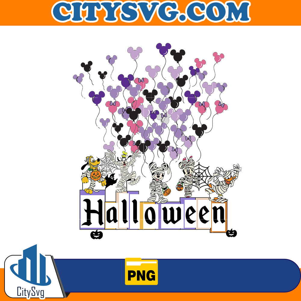 Mickey's Friends Hallween Png