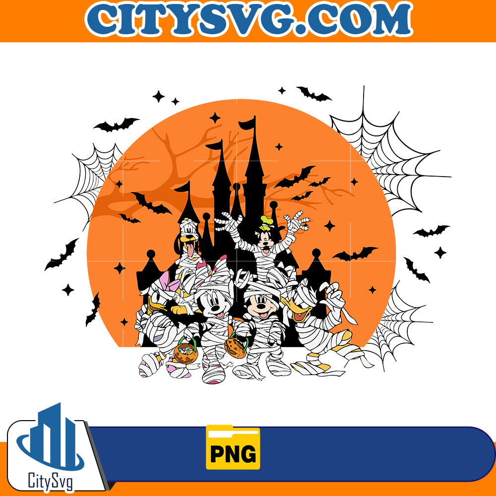 Mickey's Friends Hallween Png