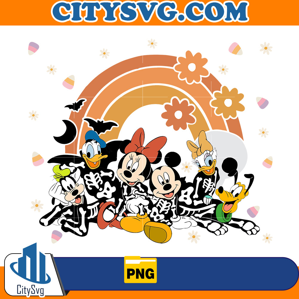 Mickey's Friends Hallween Png