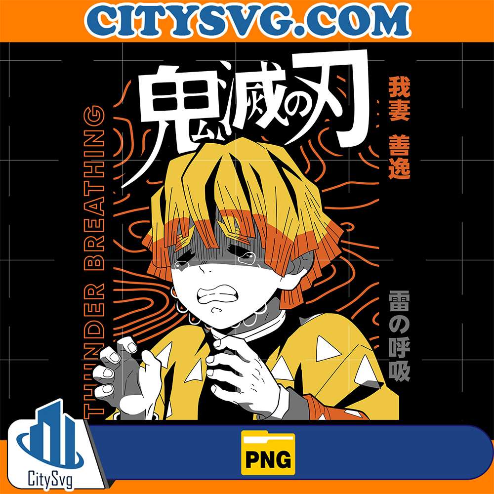 Agatsuma-Zenitsu-Demon-Slayer-Png-1