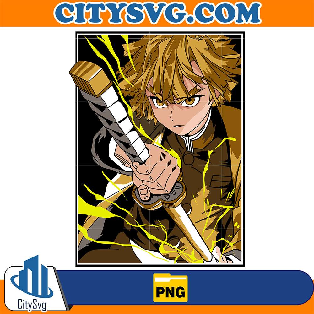 Agatsuma-Zenitsu-Demon-Slayer-Png-2