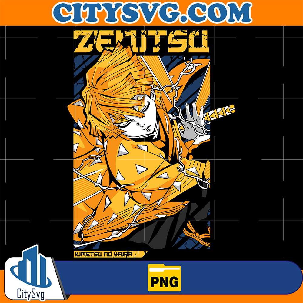 Agatsuma-Zenitsu-Demon-Slayer-Png
