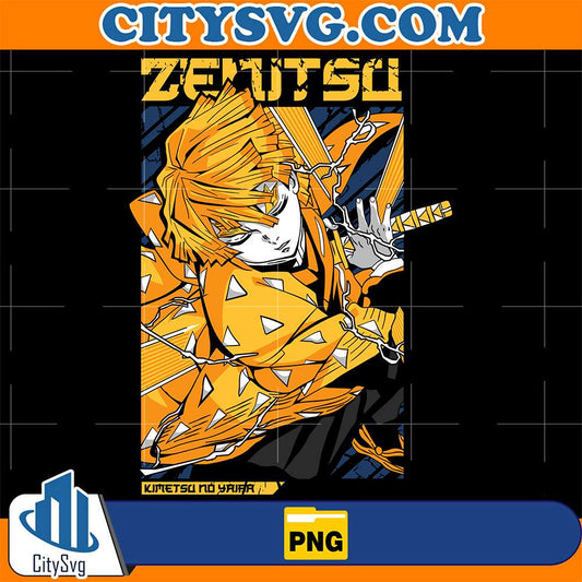 Agatsuma-Zenitsu-Demon-Slayer-Png