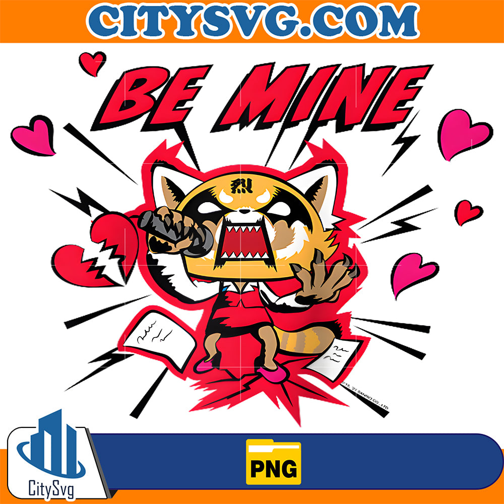 Aggretsuko-Be-Mine-Valentine-s-Png