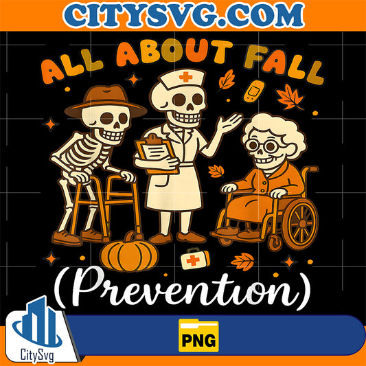 All-About-Fall-Prevention-Halloween-Nurse-Physical-Therapy-Png