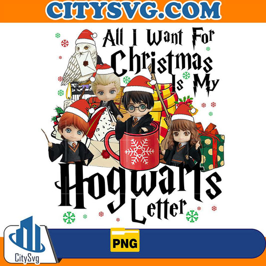 AllIWantForChristmasIsMyHogwartsLetterPng1