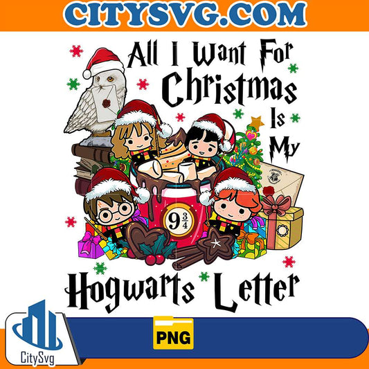 AllIWantForChristmasIsMyHogwartsLetterPng2