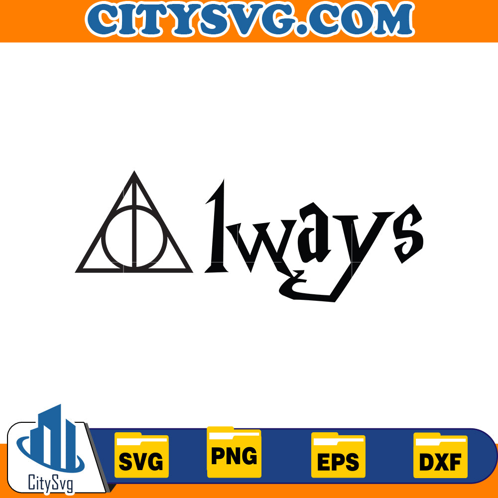 Always Harry Potter Svg