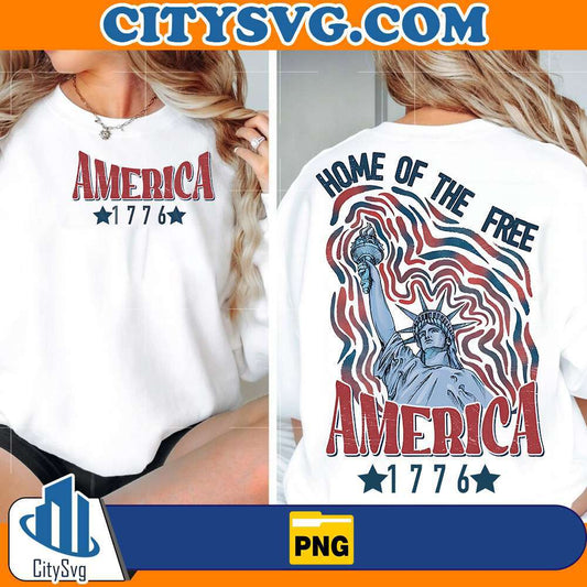 America-1776-Home-Of-The-Free-America-1776-4th-Of-July-Png
